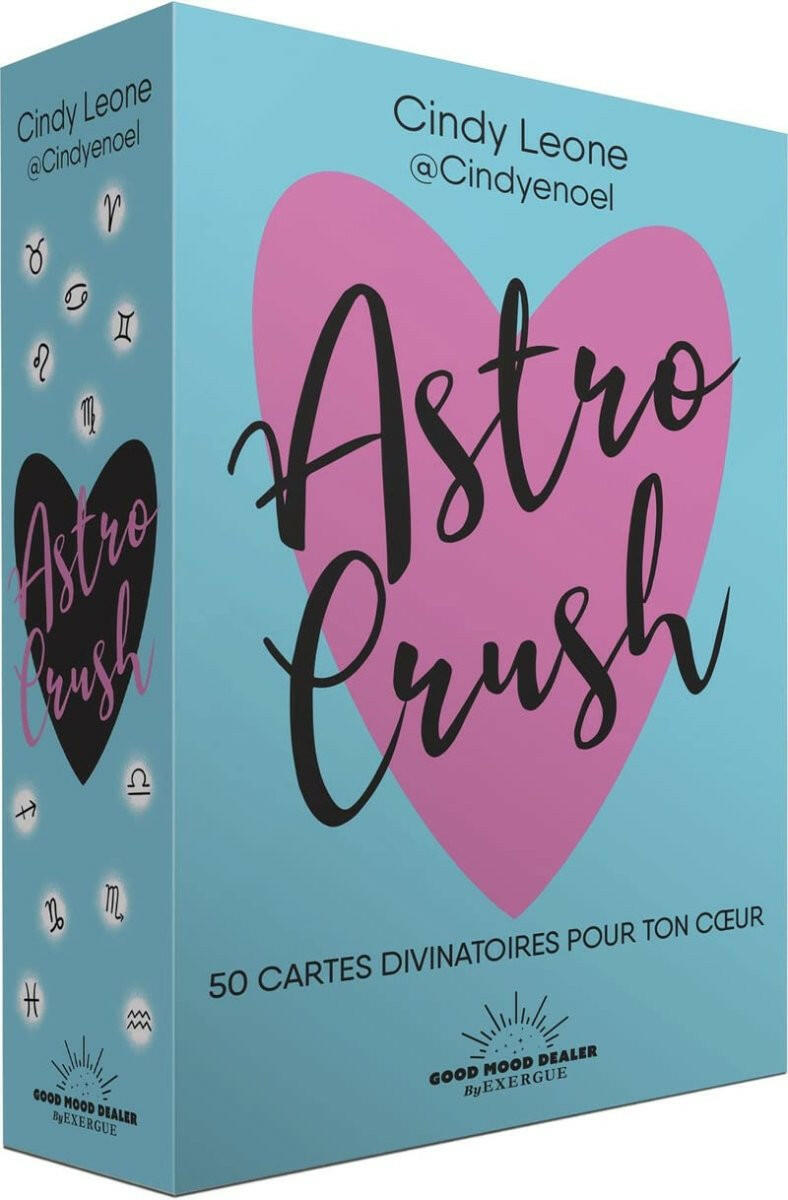 Astro Crush - 50 cartes divinatoires pour ton coeur - Cartes divinatoires - Chamanisme & Traditions