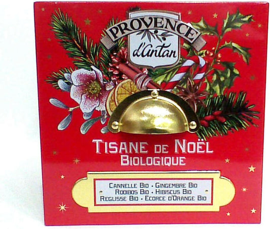 Coffret Métal Tisane de Noël Bio 24 sachets - Thé et Infusions - Chamanisme & Traditions