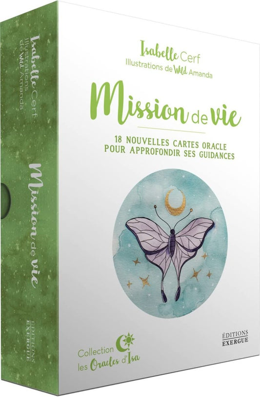 Coffret Mission de Vie - Extension - 18 nouvelles cartes oracle pour approfondir ses guidances - Religions et Spiritualités - Chamanisme & Traditions