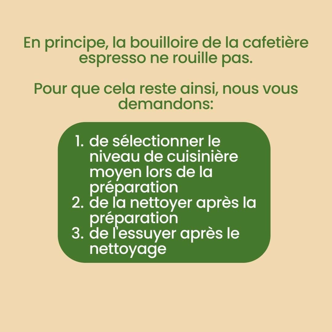 Groenenberg Cafetière Italienne (Induction) | Cafetière Expresso Italienne (en INOX) - Cafetières - Chamanisme & Traditions