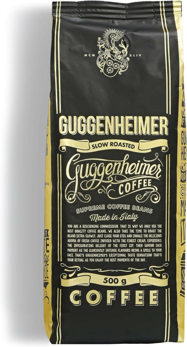 Guggenheimer Café en Grain 1 kg (2 sachets de 500 g) - Café - Chamanisme & Traditions