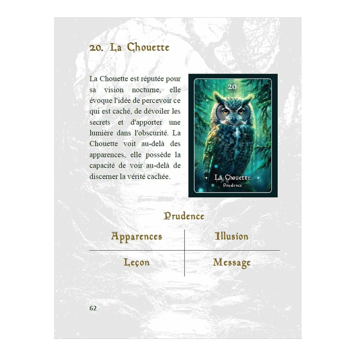 L'Oracle de la Forêt de Gaïa - Oracle - Chamanisme & Traditions