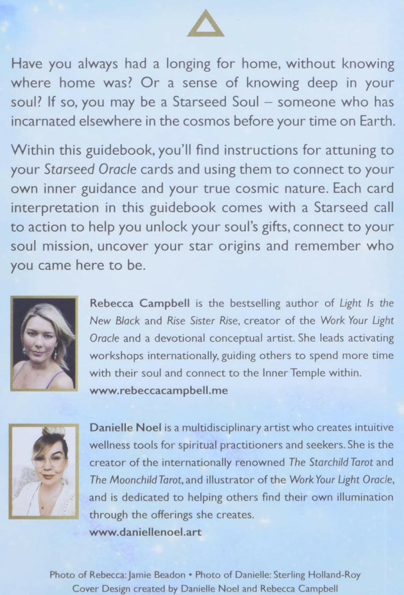 The Starseed Oracle : A 53 - Card Deck and Guidebook - Chamanisme & Traditions